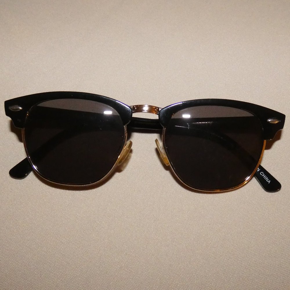 Old Navy Vintage Half Frame Semi-Rimless Glasses